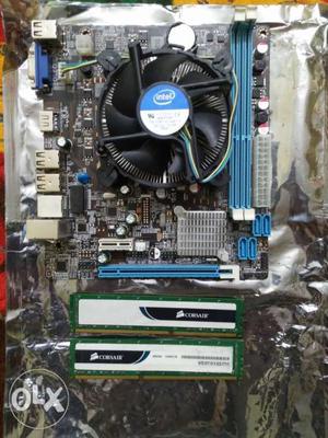 I3 3rd gen + new motherboard + Corsair 4 GB ram + 450w smps