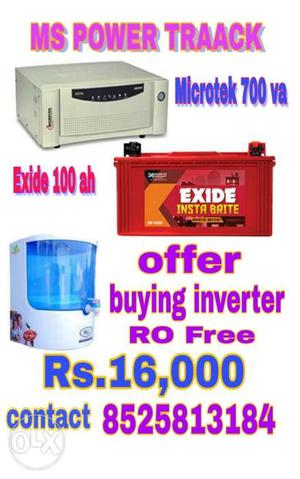 MS Power Traack new Inverter & Ro sales and
