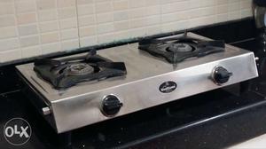 Sunflame brand 2 burner gas stove used for one