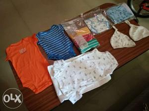 All new 0_3 months n 1 years old boy /baby body suit soft