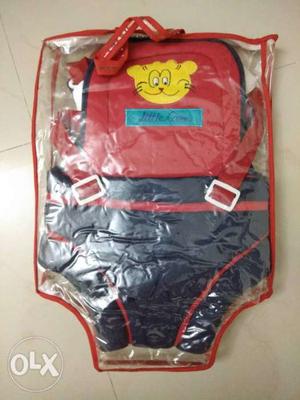 Baby's Red And Black Carrier Pack