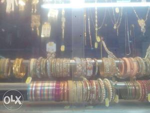 Bangles, purses and deos available