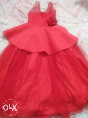 Beautiful Red Gown in an excellent condition with