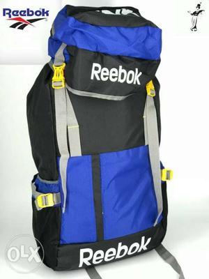 Blue, Black, And Gray Reebok Backpack