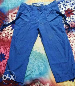 Blue Capri for 5 to 7 years old