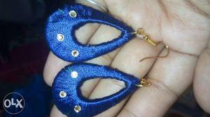 Blue Hook Earrings