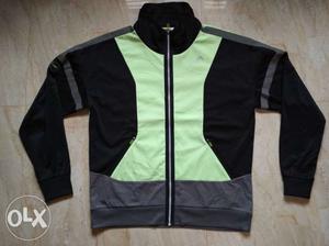 Brand new Large size Green, Gray, And Black Zip-up Jacket