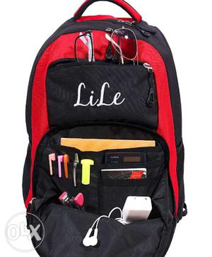 Brand new LiLe Lifetime Leader college/laptop bag