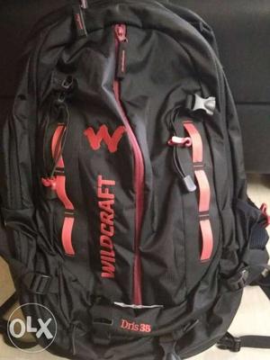Brand new. Wildcraft HypaDura 35 liters Red Casual Backpack.