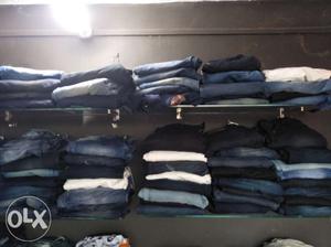 Branded jeans and tshirts