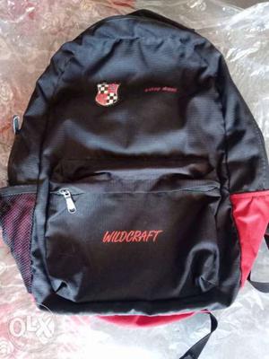 Branded wildcraft laptop bag going cheap received