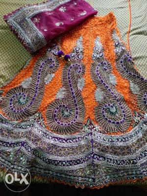 Bridal wear lehanga. brand new. latest design