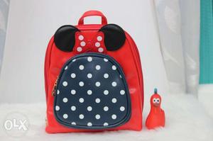 Cute mini mouse backpacks for kids,,also