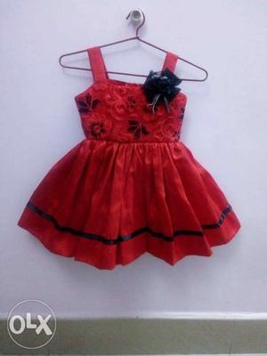 Designer partywear frock for kids high quality