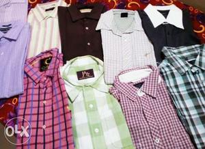 Fresh multi branded export surplus Shirts & T•
