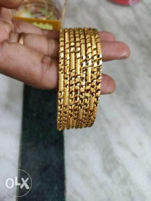 Gold-colored Bangle Lot