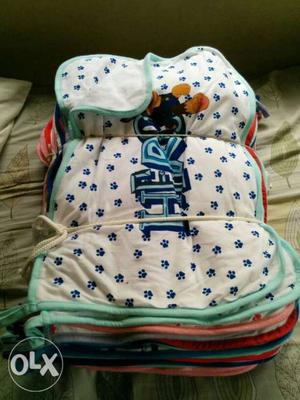 Kids bath towels, baby and toddler bibs, tops, t-shirts &