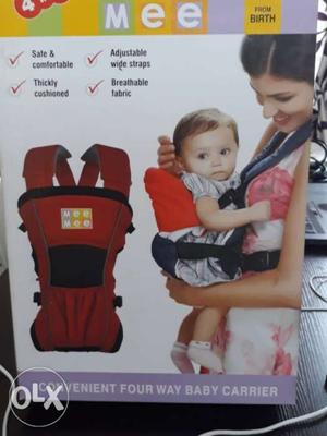 Never used Baby's Red Carrier Box