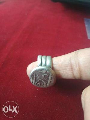 Old silver coin ved (antique)