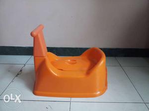 Orange Plastic Container With Lid