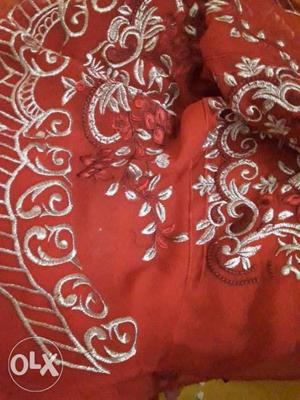 Pakistani dress material with embraidry with inner