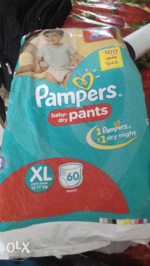 Pamper XL size, used pack, left 16 pieces