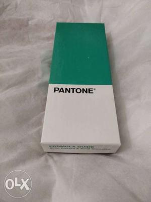 Pantone shade card box. Unused. Solid coated and