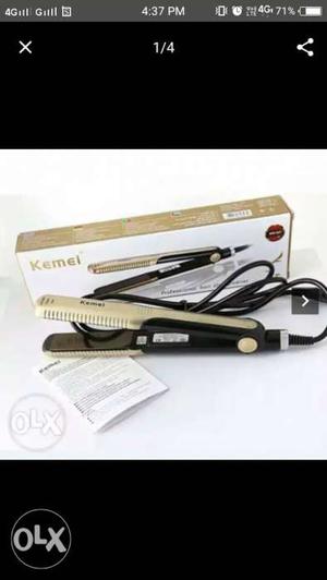 Professional hair straightener, one tym used,