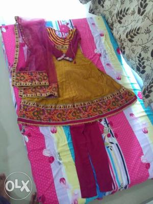 Readymade dress dupata and chudidar paijama
