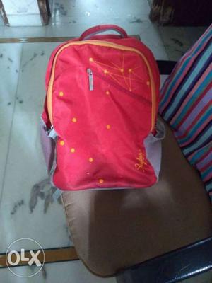 Red And Orange Backpack 32 liter