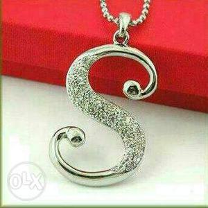 S shape pendent for sale