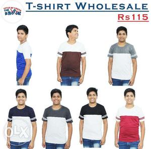 T-shirt at Rs 115 for wholesale