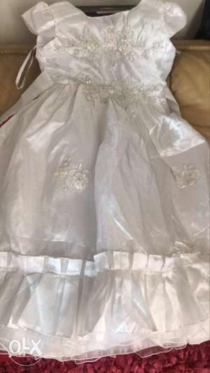 White frock of Saturn, for age grpup 9-12 yrs