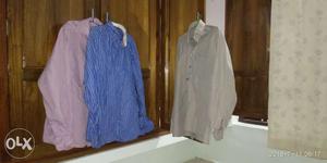 2 Sero Shirts(size 38 and 39 cm),1Khadar Shirt