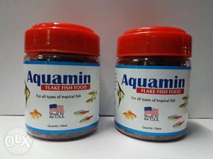 Aquamin flake fish food: good for all small to