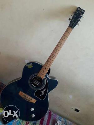Blue unique color guitar for sale.. urgent.