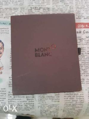 Brand new mens wallet- MONT BLANC