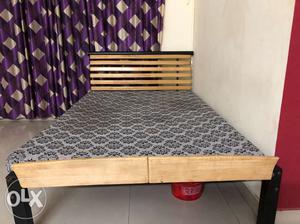 Double Cot with Mattress is awesome condition