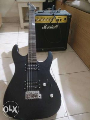 ESP electric guitar & Marshall Amp