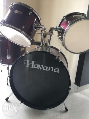 Havana HV Pcs Acoustic Drum Set - for sale