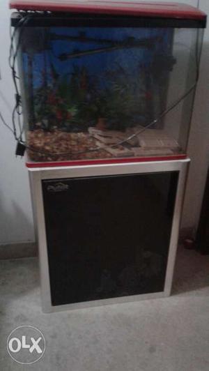 Imported fish tank with accessories