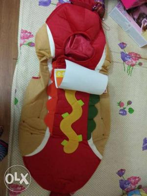 Infant hot dog dress brand new from usa.
