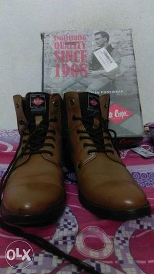 Lee cooper new shoes with price tag..shoe size