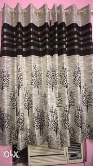New curtains top quality negotiable ₹500 per piece