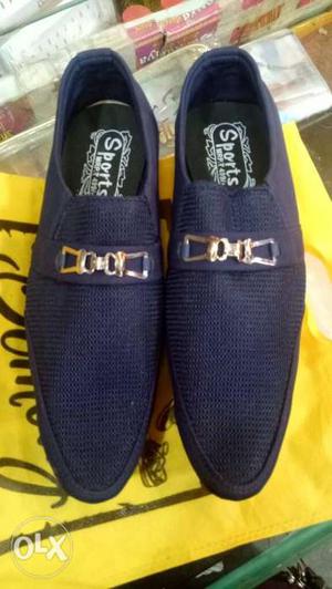 Pair Of Blue Toms Slip-on Shoes all size  no.