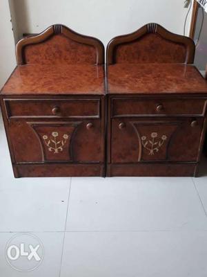 Pair of bed side tables each at RS  only