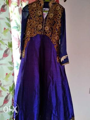 Purple Silk Gown only at 