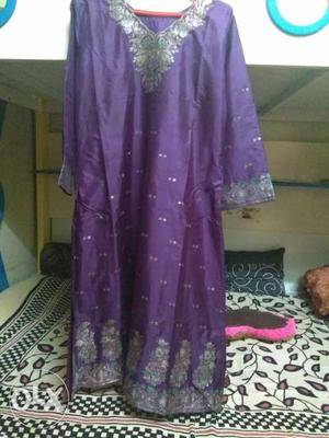Silk banaras dress