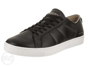 Skechers Men's Venice T Casual Shoe (Black)