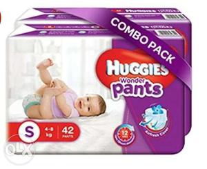 Small Huggies Wonder Pants combo Pack of 2